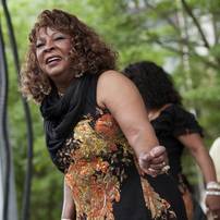 Martha Reeves smiles as she performs with the Vandellas during the season's first Sonic Lunch concert on Thursday, June 6, 2013. Melanie Maxwell | AnnArbor.com